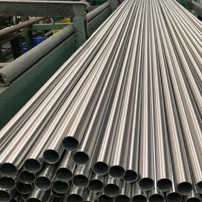 Polished High Hardness 201 Stainless Steel Round Tube High Density
