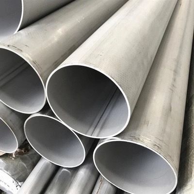 Seamless 304 Stainless Steel Pipe 6mm-300mm Diameter With Customized Length
